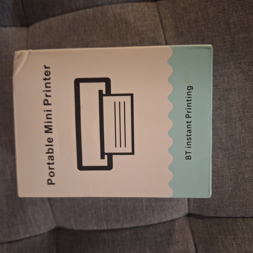Portable Mini Printer - White